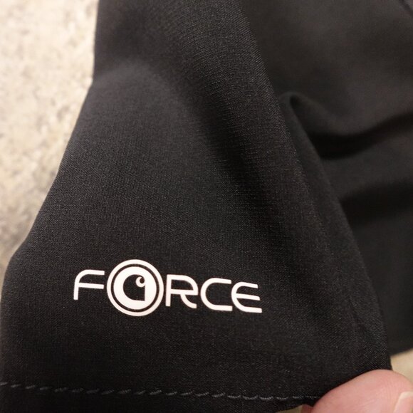 Carhartt Force Scrub Top Women’s Large Black Modern Fit - Picture 3 of 8